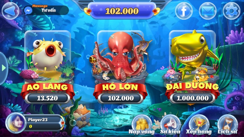 Bắn cá Thần Tài Asia99